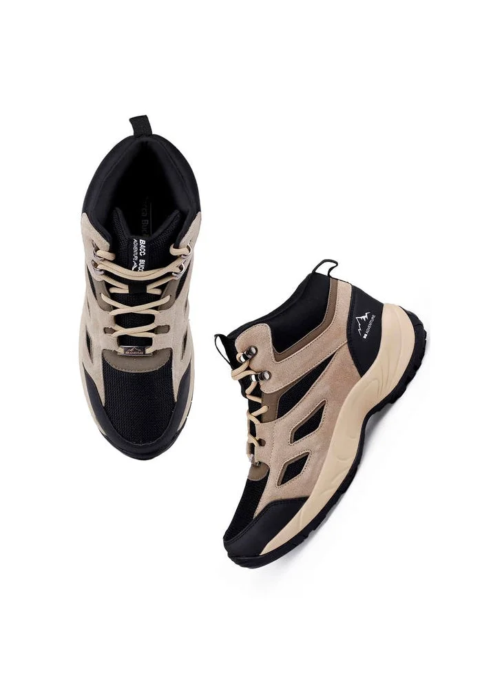 باكا بوتشي أحذية رجالية خارجية برباط بتصميم ملون